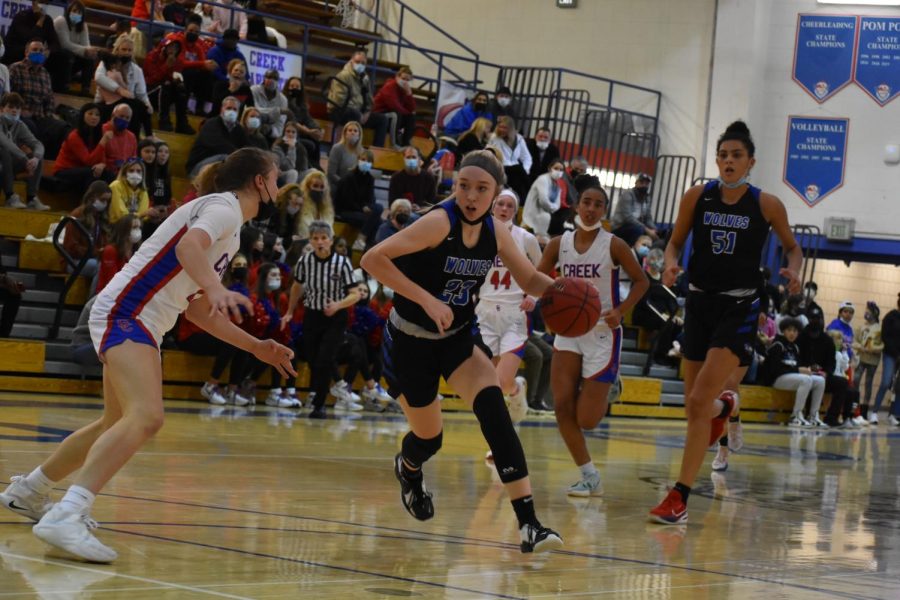 Girls+Basketball+Holds+Off+Cherry+Creek+in+54-47+Win+%28Photo+Gallery%29