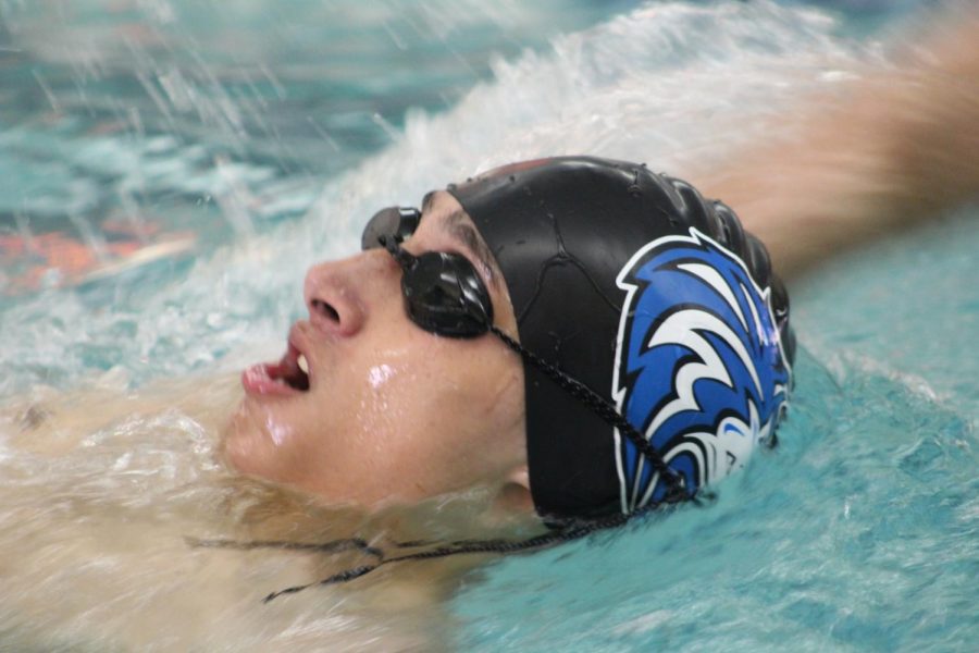 Boys Swim & Dive Competing Against Cherry Creek (Photo Gallery)