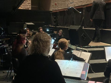 Music Beneath the Stage; Curtains Pit Orchestra