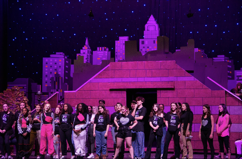 The actors and actresses involved in the production of Pucks Potion gather in front of the audience to curtain call. Their final production was on November 18th, 2023. 