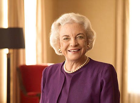 Supreme Court Justice Sandra Day OConnor is photographed for Parade Magazine in 2008 in Oklahoma City, Oklahoma. PUBLISHED IMAGE. (Photo by Marc Royce/Corbis via Getty Images)