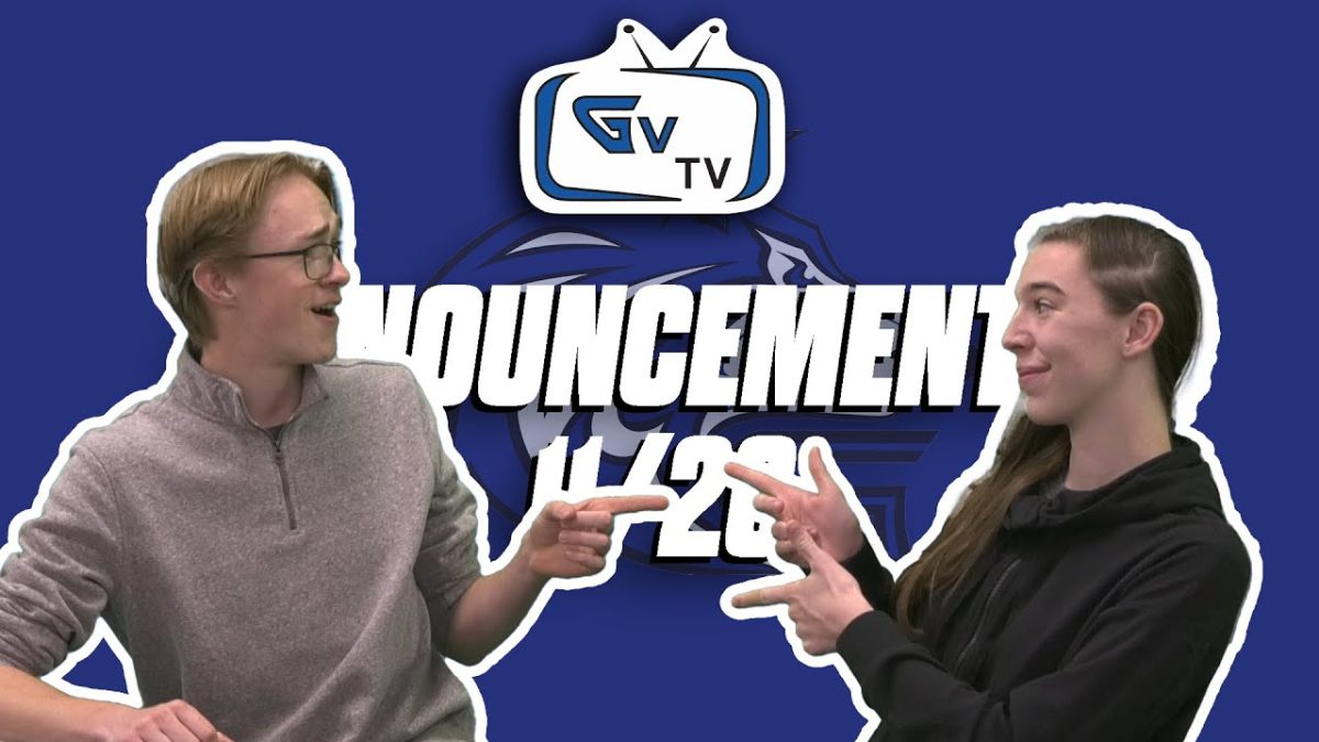 GVTV Announcements 11/20 ft. Jacob & Lena