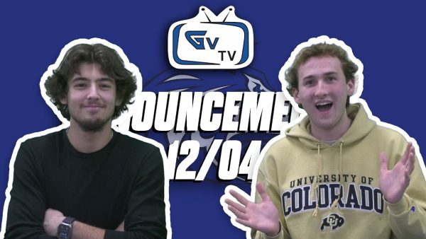 GVTV Announcements 12/4 ft. Faris & Miller