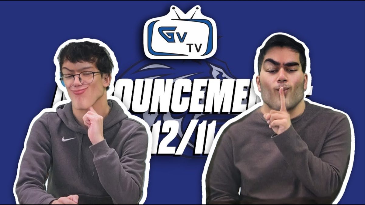 GVTV Announcements 12/11 ft. Jake & Valay