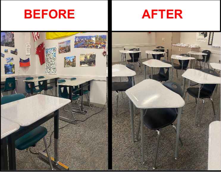 New School Furniture Liked Among Staff And Students